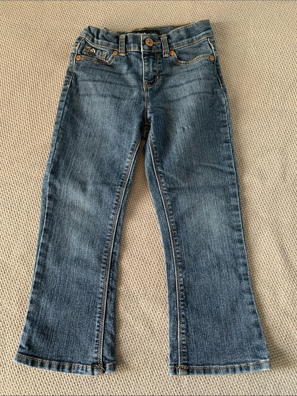 Jordache Kids Bootcut Denim Jeans in Faded Blue